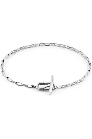 Anchor & Crew Alex Twist Chain T-Bar Bracelet
