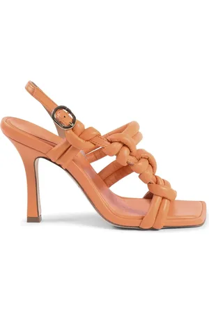 DEE OCLEPPO Knotted Leather Sandals Style Name Sandals Women