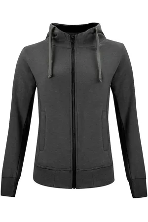 CLIQUE Classic Melange Full Zip Hoodie