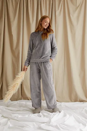 PRETTY YOU Cosy Chevron Lounge Suit