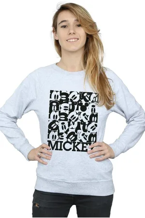 Disney Mickey Mouse Grid Sweatshirt