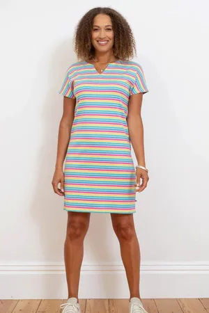 Kite Alum Jersey Dress Rainbow