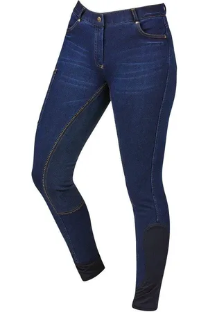 Dublin Shona Full Suede Seat Denim Breeches