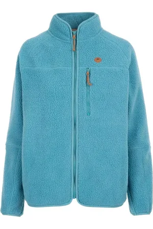 Trespass Quake Leather Trim Fleece Jacket