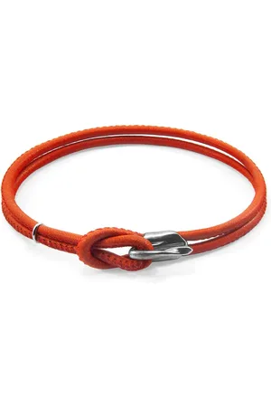 Anchor & Crew Orla Silver and Nappa Leather Bracelet