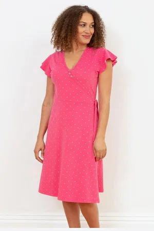 Kite Highcliffe Jersey Wrap Dress Tiny Dot