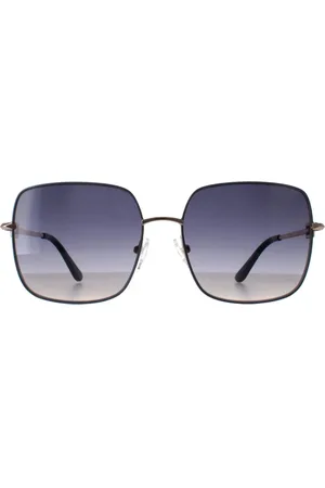 Guess Rectangle Shiny Smoke Polarized GU7869