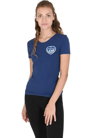Moschino Preloved Love Storm Short Sleeve Crew Neck Tee Women - T-Shirts