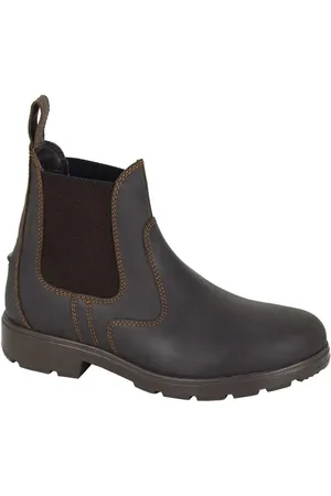Woodland Waxy Leather Chelsea Boots