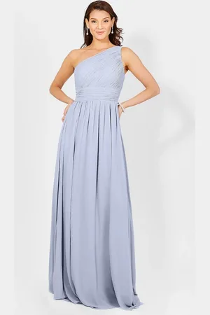 Krisp One Shoulder Evening Maxi Dress