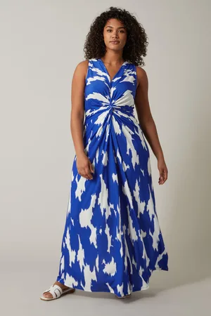 Evans Abstract Print Maxi Dress