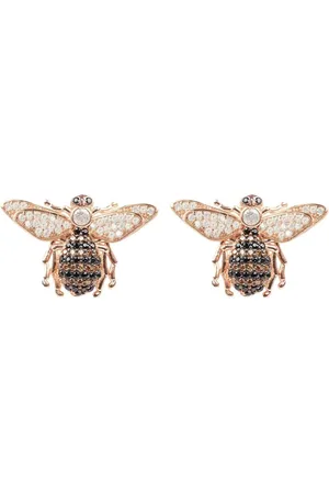 Latelita Honey Bee Stud Earrings Rosegold