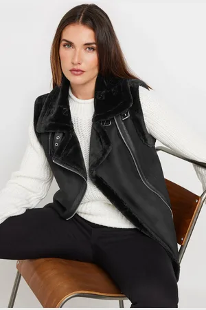 Long Tall Sally Tall Aviator Gilet Jacket