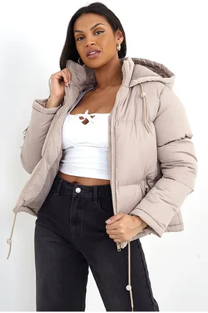 Brave Soul Padded Short Hooded Jacket