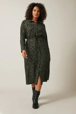 Evans Crepe Midi Dress
