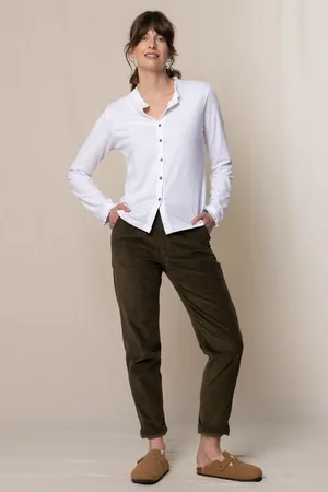 LILY & ME Brookend Cord Trouser Black