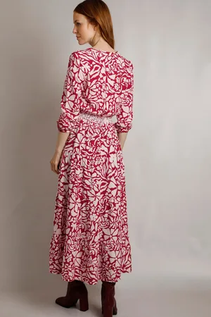Weird Fish Lisha LivaEco™ Printed Viscose Dress