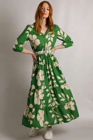 Weird Fish Lisha LivaEco™ Printed Viscose Dress