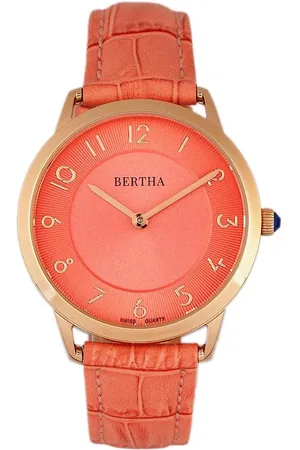 Bertha Abby Swiss Leather-Band Watch