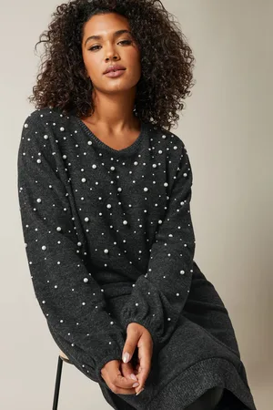 Evans Pearl Embellished Dress