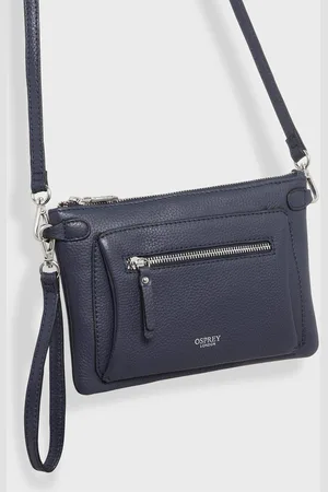 Osprey The Ruby Leather Crossbody Clutch Bag