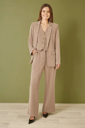Yumi Pinstripe Blazer