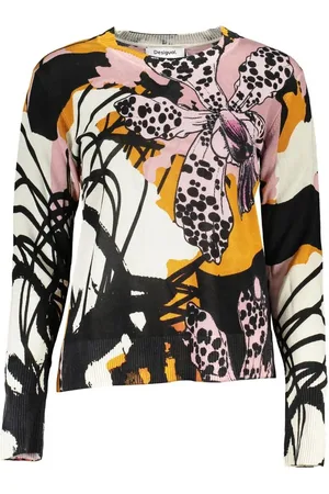 Desigual Orchid Print Knit Sweater Model DE29212 Women