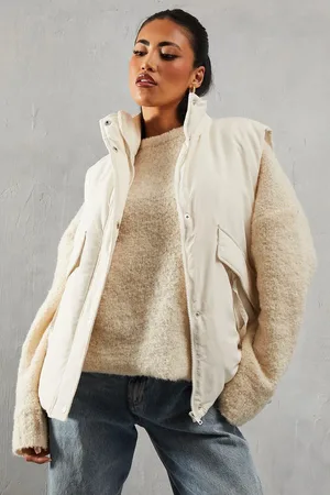 MissPap Zip Pocket Puffer Gilet