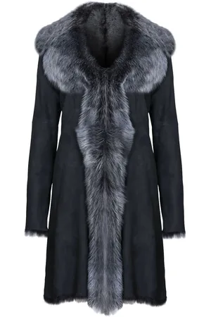 Infinity Toscana Sheepskin Suede Trench Coat-Rochester