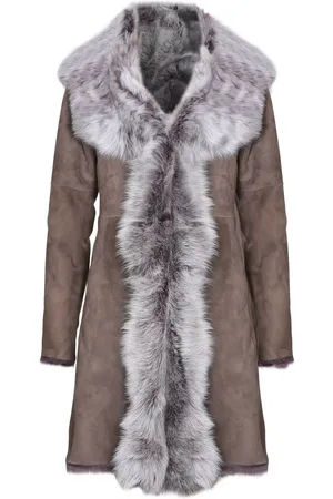 Infinity Toscana Sheepskin Suede Trench Coat-Rochester
