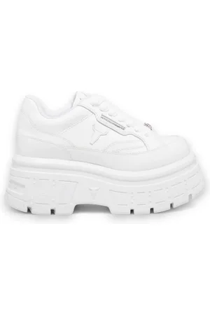 Windsor Chunky Leather Sneakers - Swerve