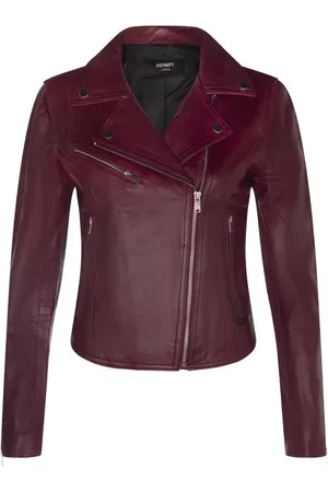 Infinity Classic Leather Brando Biker Jacket-Loughton