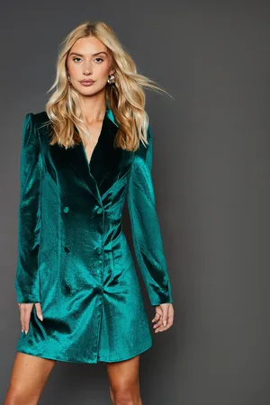 Dorothy Perkins Velvet Blazer Dress