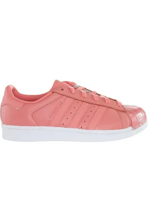 adidas Superstar Metal Toe Lace-Up Smooth Leather Trainers