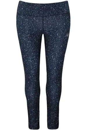New Balance Printed Navy Impact Running Tight Leggings