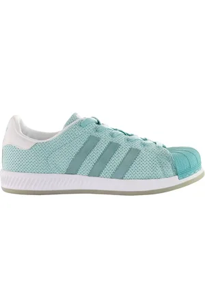 adidas Superstar Bounce Lace-Up Synthetic Trainers