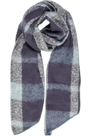 ONLY Plaid Scarf Soft Winter Accessory Women - Scarves