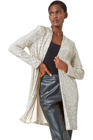 Roman Longline Sequin Stretch Jacket