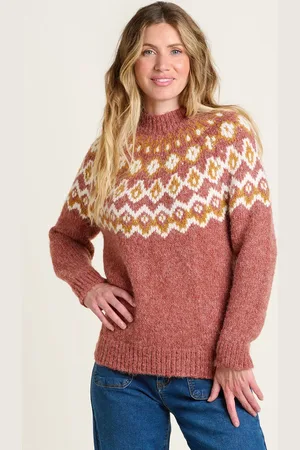 Brakeburn Chunky Knitted Fairisle Jumper