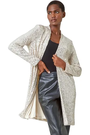 Roman Longline Sequin Stretch Jacket