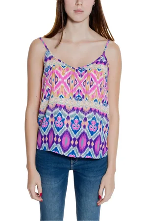 ONLY Ikat Print Cami Sleeveless Summer Top Women