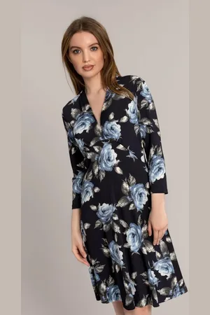 Asolo Rose Midi Jersey Dress