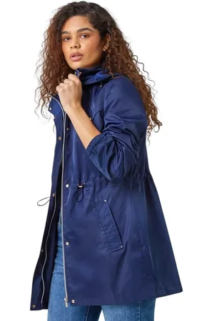 Roman Shower Resistant Longline Jacket