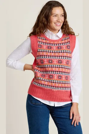 Brakeburn Fairisle Knitted Vest