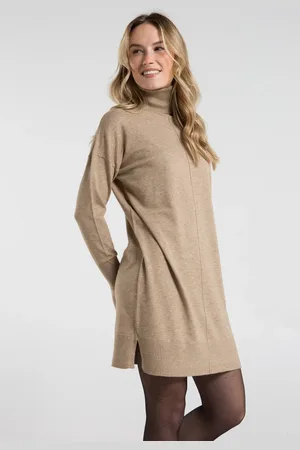 French Connection Cosy Roll Neck Knitted Jumper Dress