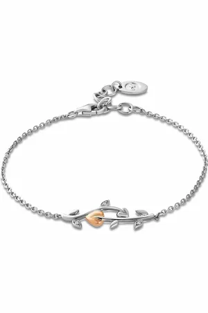 Clogau Tree of Life Sterling Silver Vine Bracelet with Topaz