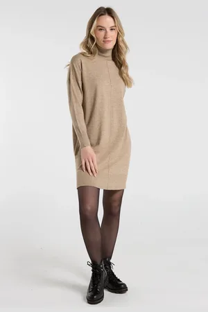 French Connection Cosy Roll Neck Knitted Jumper Dress