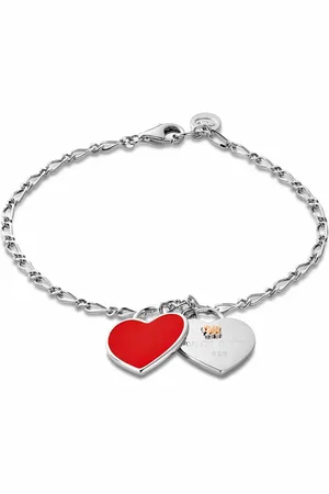 Clogau WRU Sterling Silver Welsh Heart Bracelet