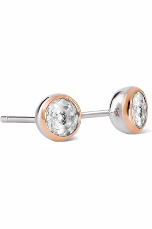 Clogau Celebration Sterling Silver Stud Earrings with Topaz