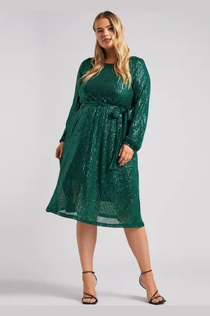 Yours Sequin Skater Dress
